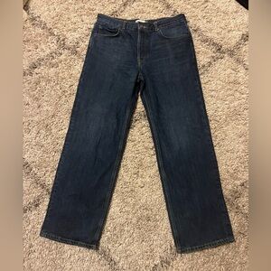 Zara size 8 strait leg button fly (P230)